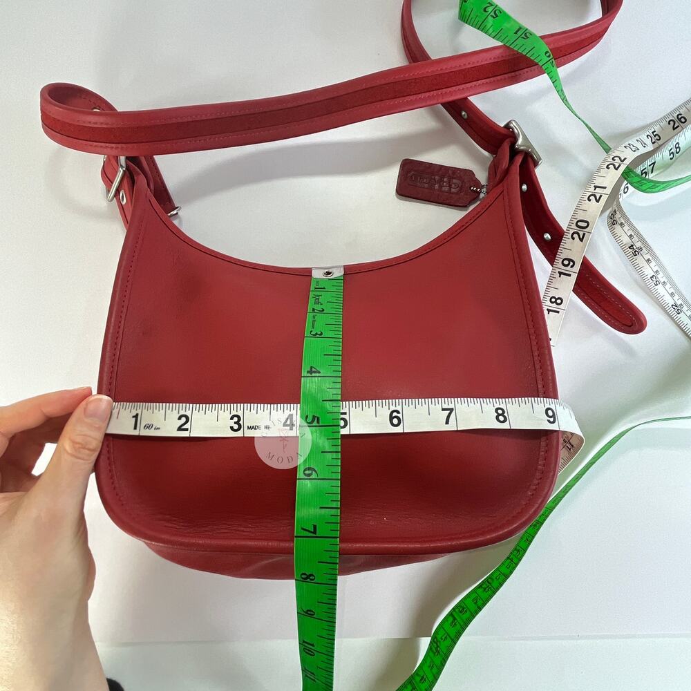 Vintage Coach Janice Legacy Bag 9950 Red 2006 - Picture 10 of 15